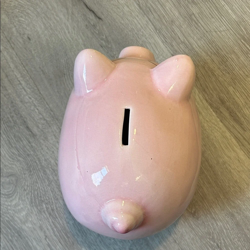 Pink Piggy Bank - Picture 3 of 5